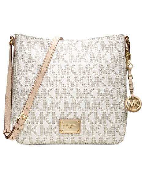 michael kors messenger bag white|Michael Kors Messenger bag men's.